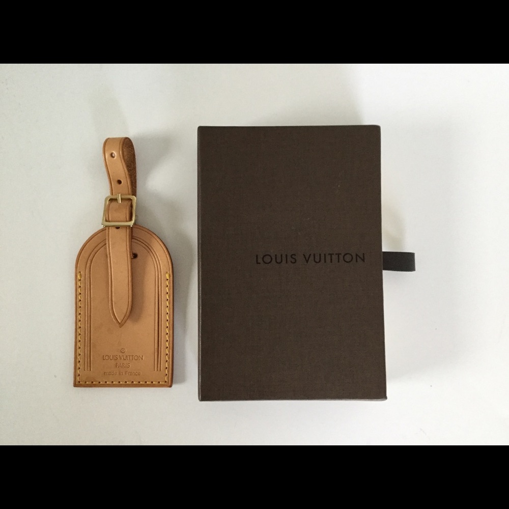 Louis Vuitton luggage tag